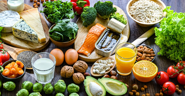 food products recommended for osteoporosis and healthy bones.